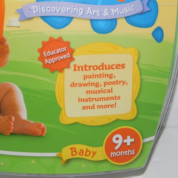 2006 LeapFrog Little Leaps Creative Baby Discovering Art & Music CD New - Picture 2 of 7